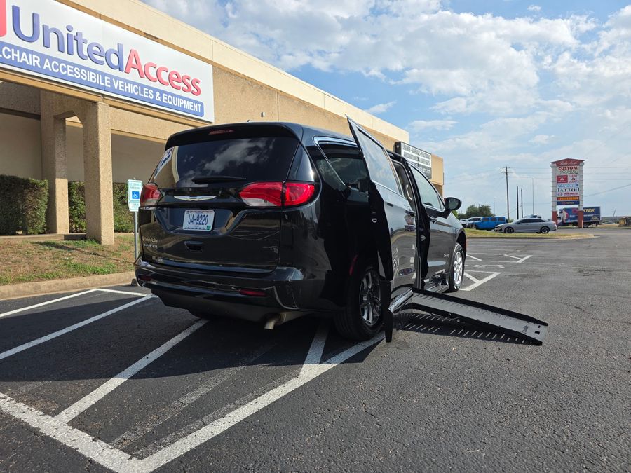 Used 2023 Chrysler Voyager LX Base - BraunAbility Side Entry Entry Fold Out Automatic Ramp