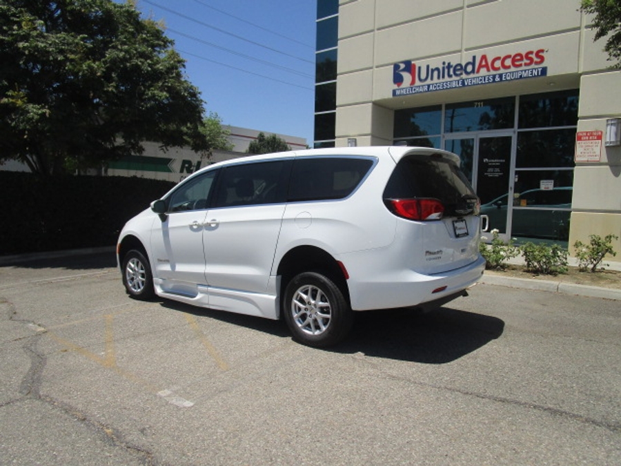 Used 2023 Chrysler Voyager LX Base - BraunAbility Side Entry Fold Out Automatic Ramp