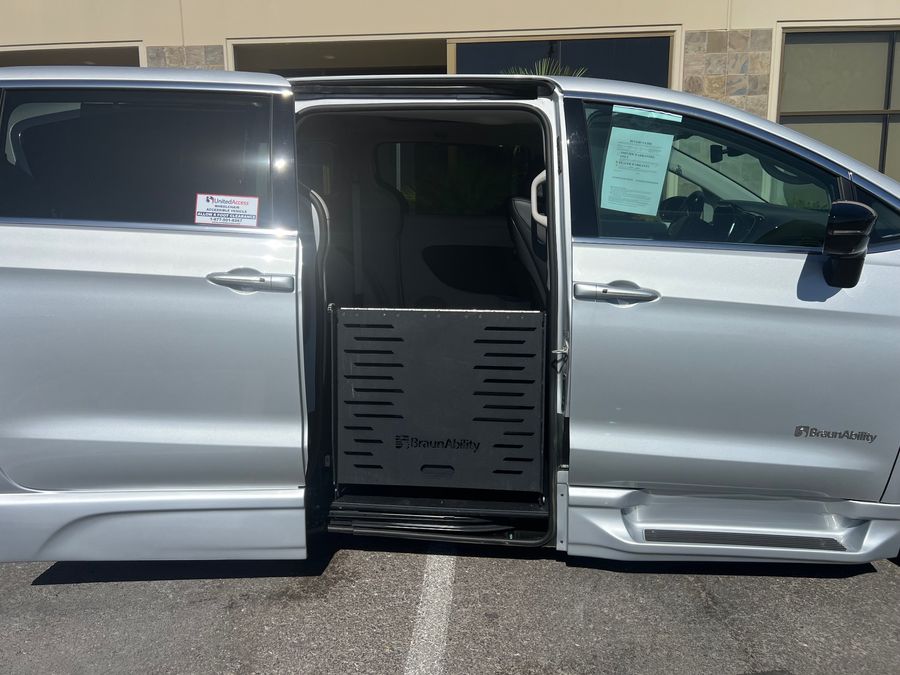 Used 2024 Chrysler Pacifica Touring L Plus - BraunAbility Side Entry Entry Fold Out Automatic Ramp