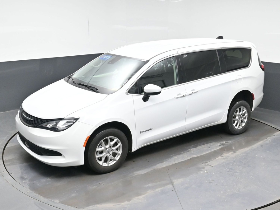Used 2023 Chrysler Voyager LX - BraunAbility Rear Entry Entry Fold Out Manual Ramp
