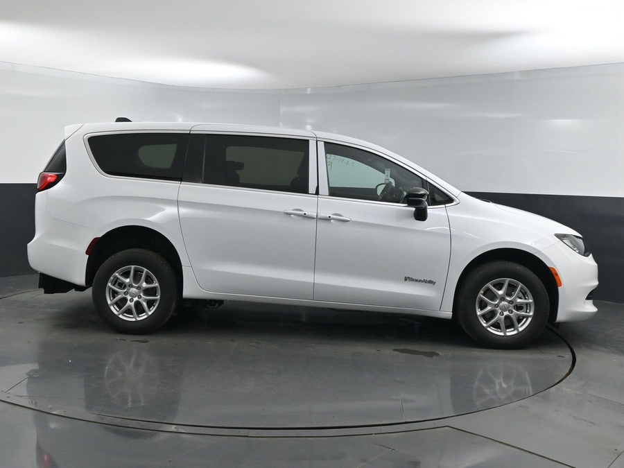Used 2023 Chrysler Voyager LX - BraunAbility Rear Entry Fold Out Manual Ramp