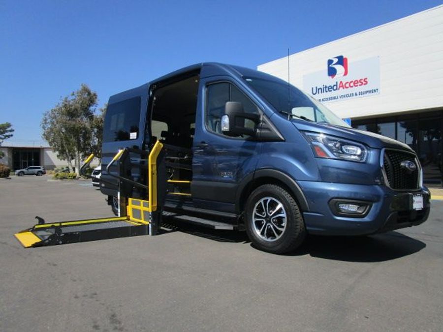 New 2024 Ford Transit 350 XLT - Fenton Mobility Side Entry Entry Lift Automatic Ramp