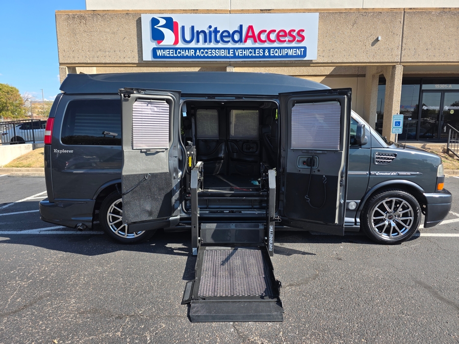Used 2014 GMC Savana Explorer Limited SE - BraunAbility  Entry  Ramp