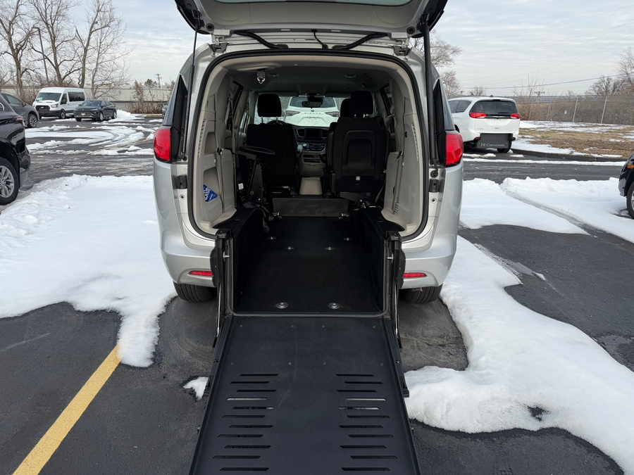 Used 2023 Chrysler Voyager LX - BraunAbility Rear Entry Entry Fold Out Manual Ramp
