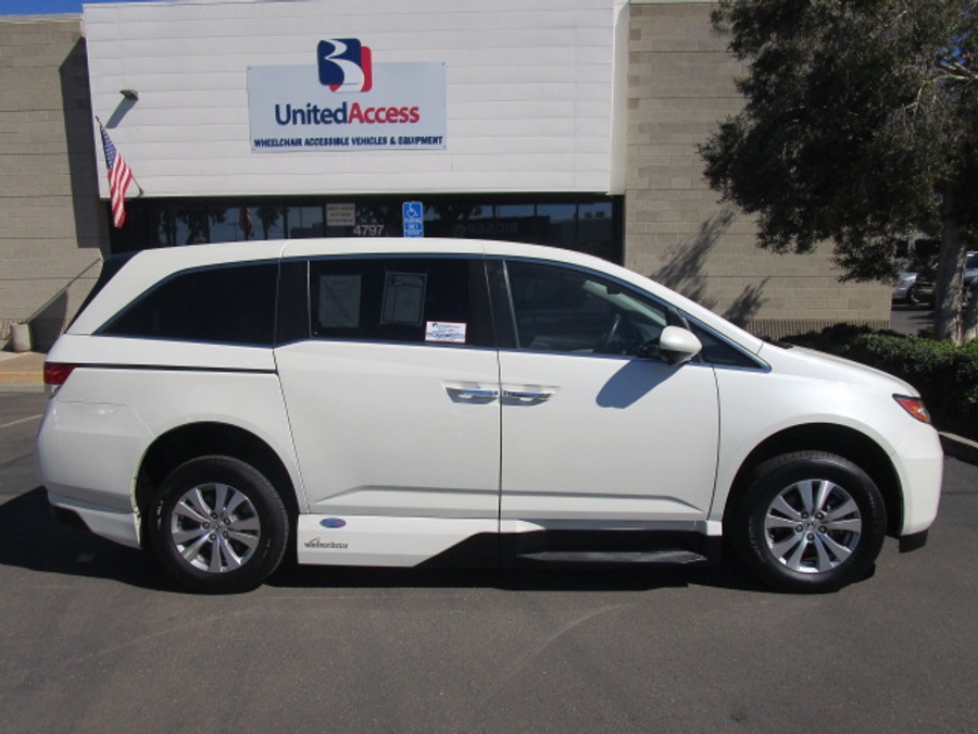 Used 2016 Honda Odyssey EX-L - VMI Side Entry Entry In Floor Automatic Ramp