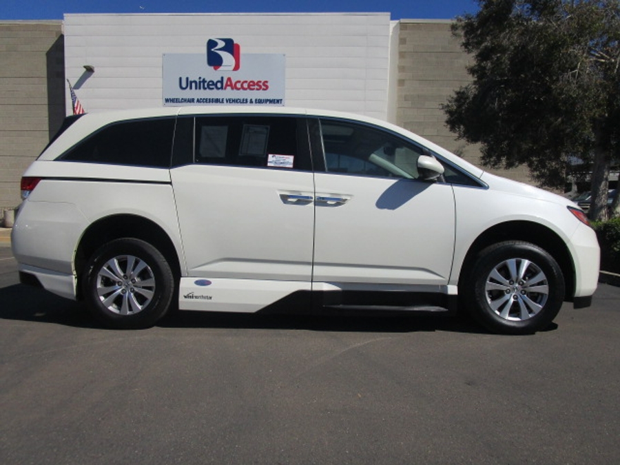 Used 2016 Honda Odyssey EX-L - VMI Side Entry Entry In Floor Automatic Ramp