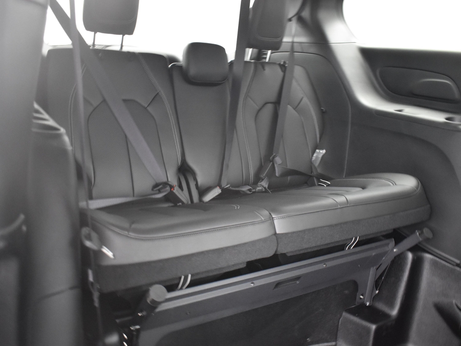 New 2025 Chrysler Voyager LX w MID ROW SEAT - BraunAbility Commercial Side Entry Fold Out Manual Ramp