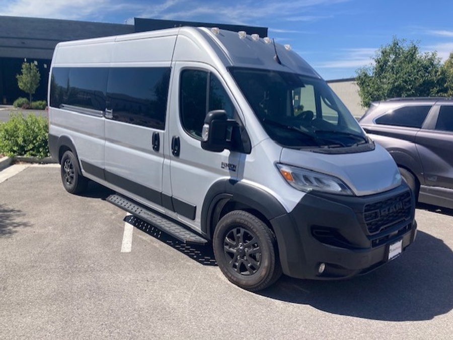 New 2024 Ram ProMaster SLT+ 2500 - Fenton Mobility Side Entry Lift Automatic Ramp