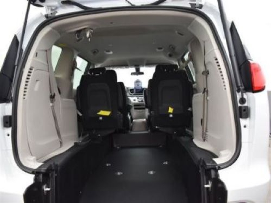 Used 2023 Chrysler Voyager LX - BraunAbility Rear Entry Fold Out Manual Ramp
