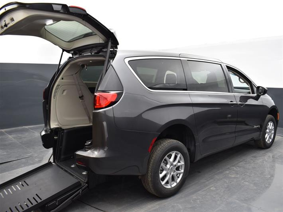 Used 2023 Chrysler Voyager LX - BraunAbility Rear Entry Fold Out Manual Ramp