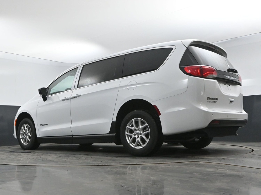 Used 2024 Chrysler Voyager LX - BraunAbility Commercial Side Entry Entry Fold Out Manual Ramp