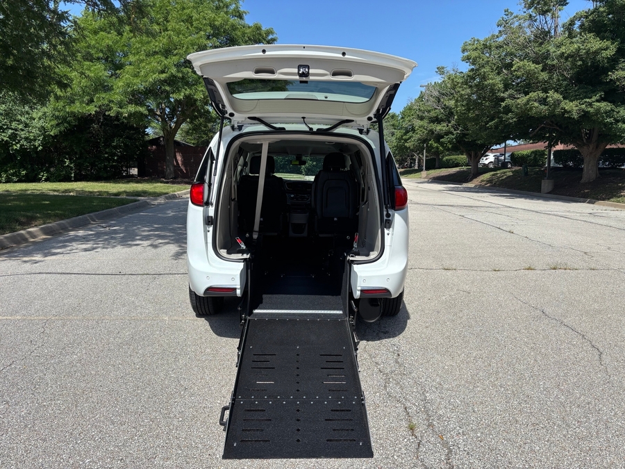 Used 2020 Chrysler Pacifica Touring L Plus - AMS Rear Entry Fold Out Manual Ramp