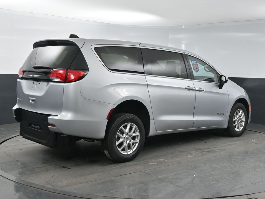 Used 2023 Chrysler Voyager LX CPO - BraunAbility Rear Entry Entry Fold Out Manual Ramp