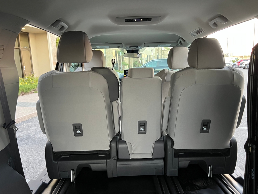 Used 2024 Toyota Sienna Hybrid LE - BraunAbility Rear Entry Entry Fold Out Manual Ramp