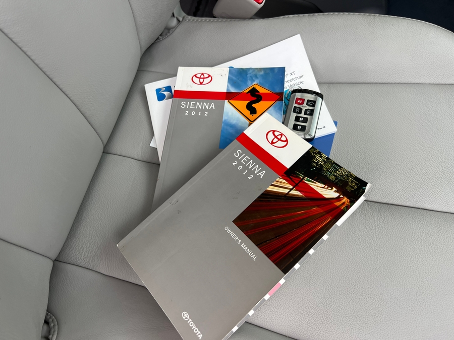 Used 2012 Toyota Sienna XLE - BraunAbility Side Entry Entry Fold Out Automatic Ramp