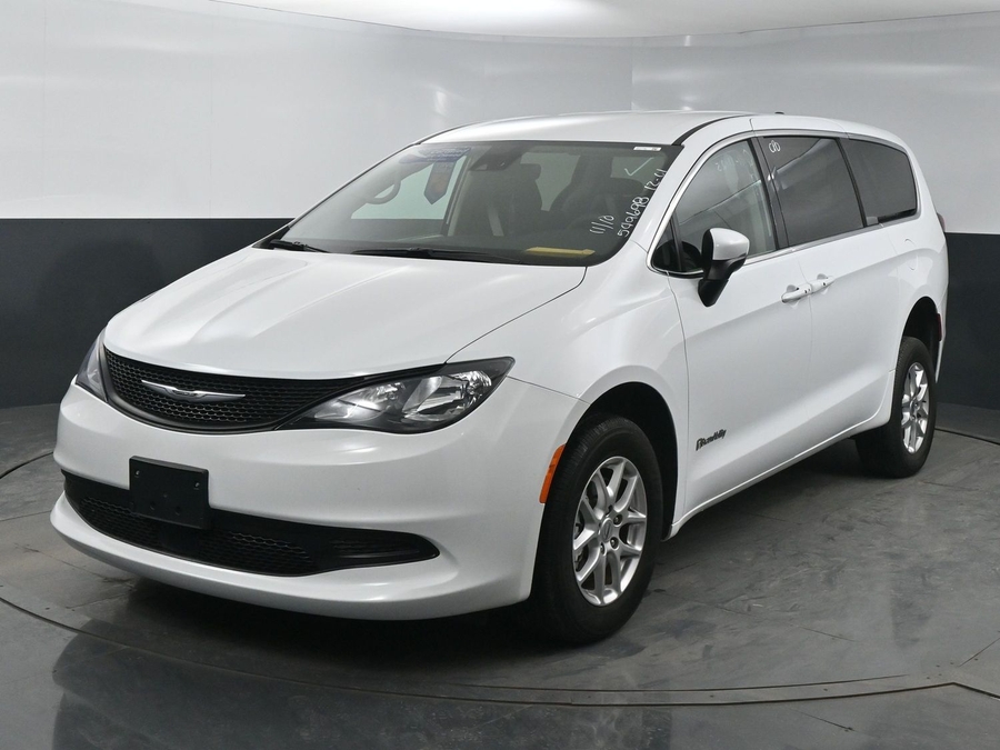 Used 2023 Chrysler Voyager LX CPO - BraunAbility Rear Entry Entry Fold Out Manual Ramp