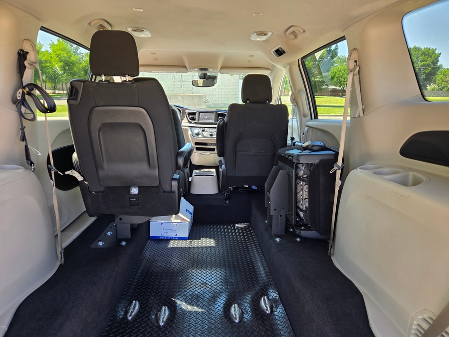 Used 2023 Chrysler Voyager LX - ATS Commercial Rear Entry Fold Out Manual Ramp