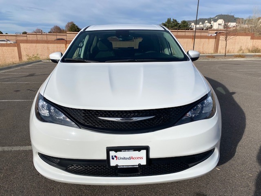 Used 2023 Chrysler Voyager LX - BraunAbility Rear Entry Entry Fold Out Manual Ramp