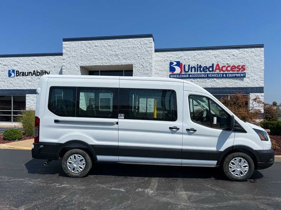 New 2026 Ford Transit 150 - Driverge Commercial Side Entry Lift Automatic Ramp