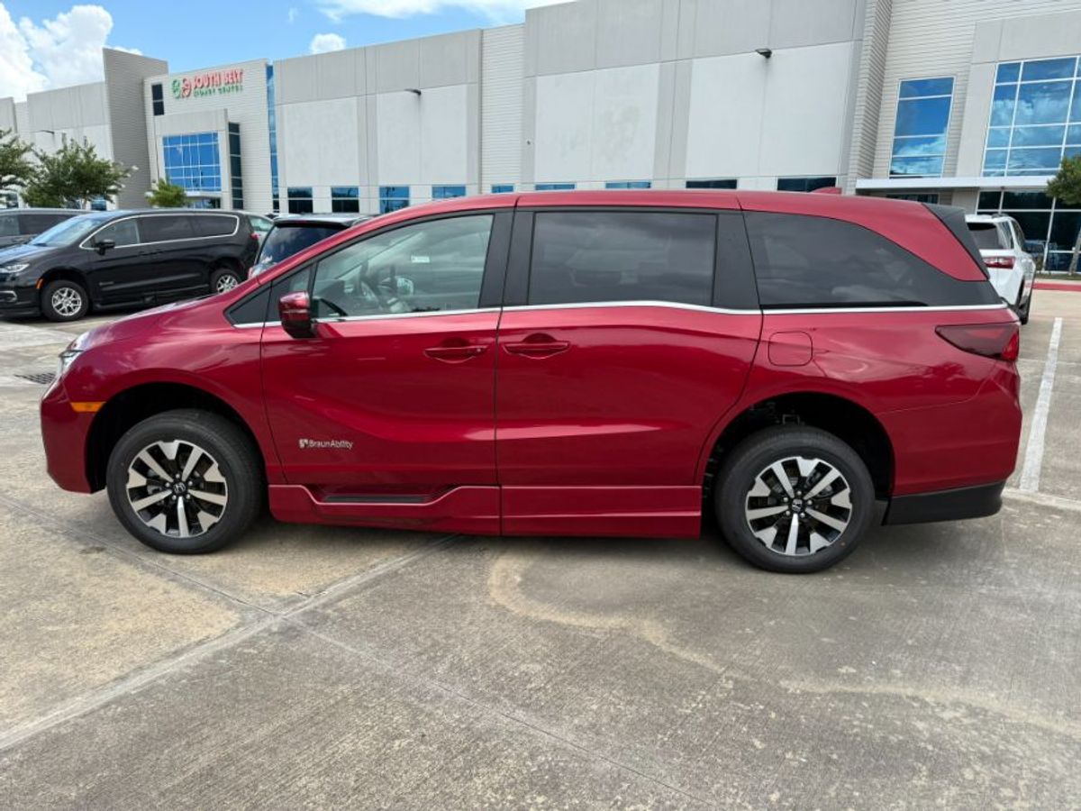 Número de imagen rojo Honda Odyssey 5