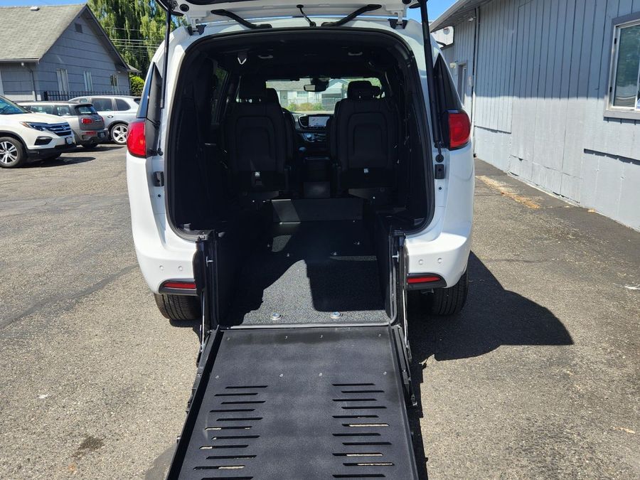 New 2025 Chrysler Voyager LX - BraunAbility Commercial Rear Entry Entry Fold Out Manual Ramp