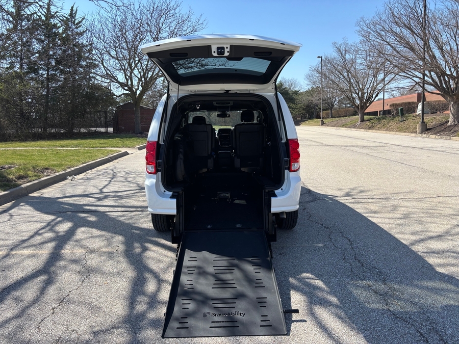 Used 2019 Dodge Grand Caravan GT - BraunAbility Rear Entry Entry Fold Out Manual Ramp