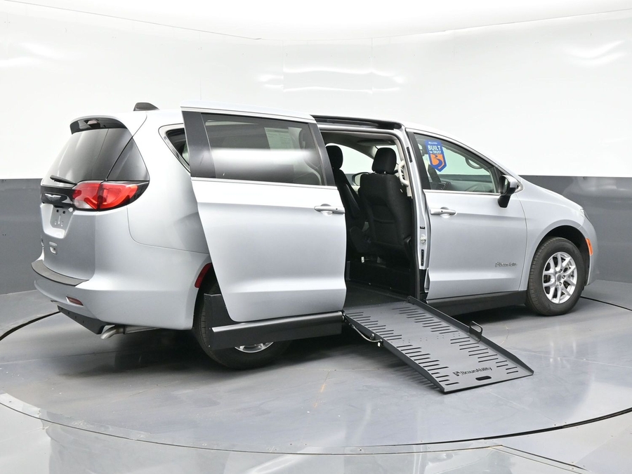 Used 2023 Chrysler Voyager LX - BraunAbility Side Entry Entry Fold Out Manual Ramp