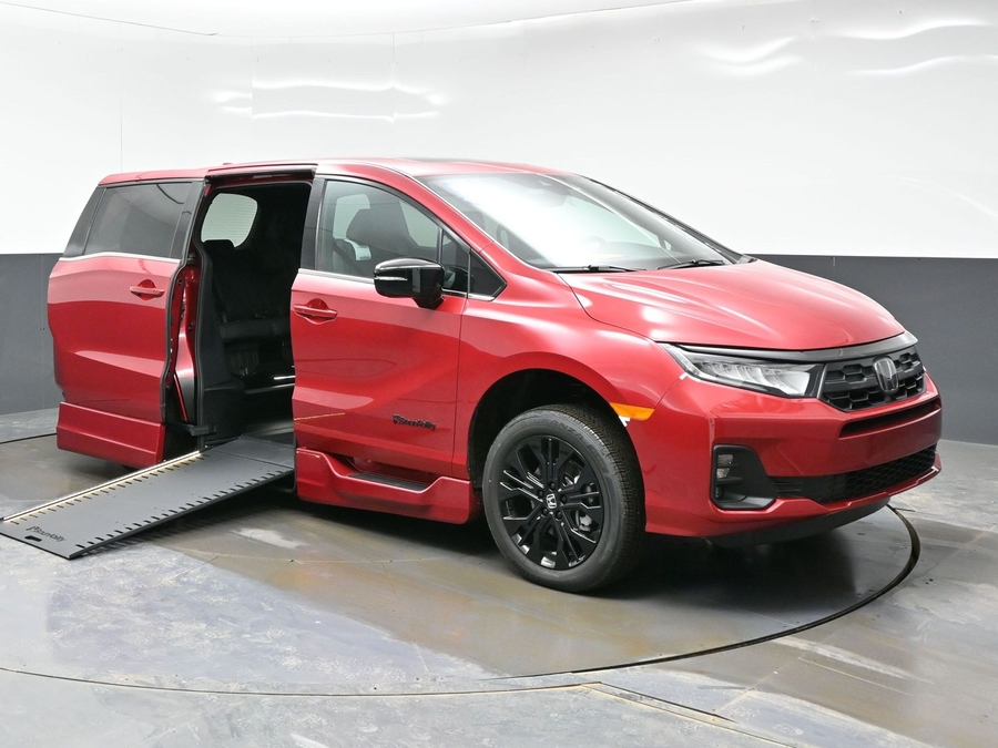 New 2026 Honda Odyssey Sport - BraunAbility Side Entry In Floor Automatic Ramp