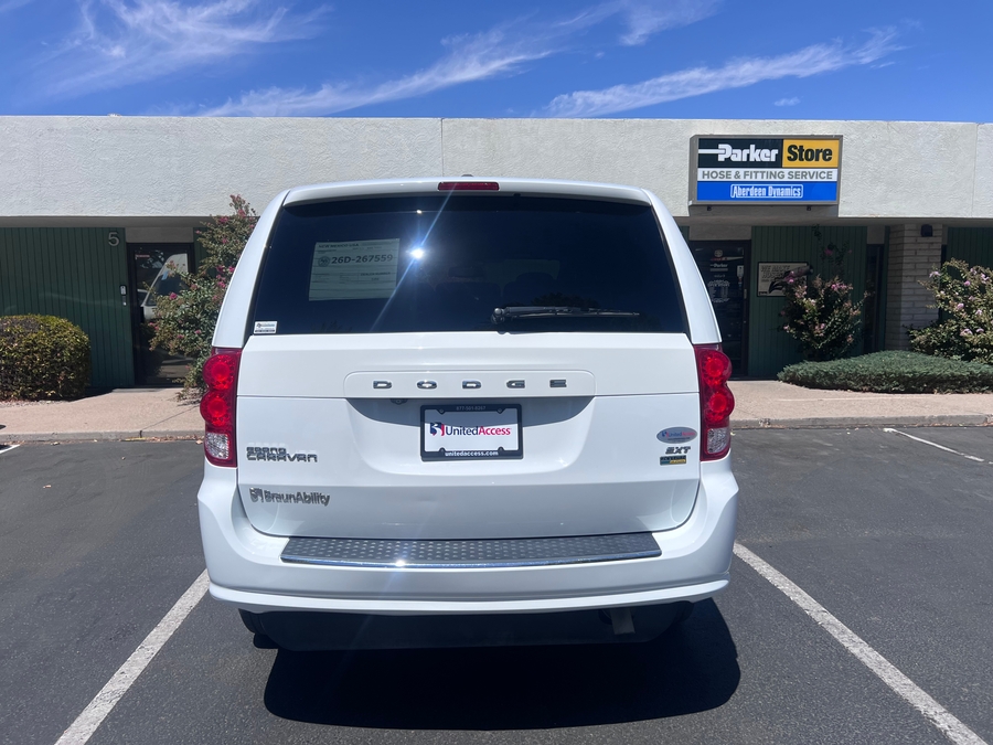 Used 2019 Dodge Grand Caravan SXT - BraunAbility Side Entry Fold Out Automatic Ramp