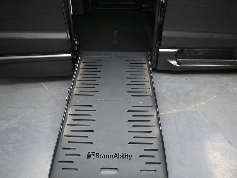 Used 2023 Chrysler Voyager LX - BraunAbility Side Entry Fold Out Automatic Ramp