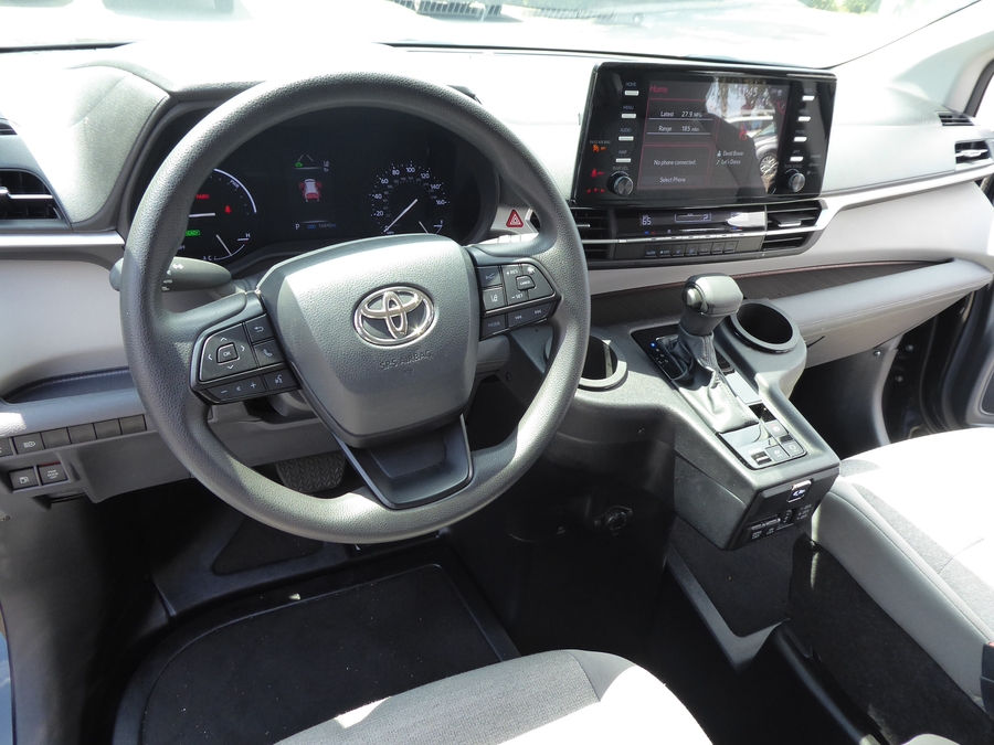 Used 2024 Toyota Sienna Hybrid LE Base - BraunAbility Side Entry Fold Out Automatic Ramp