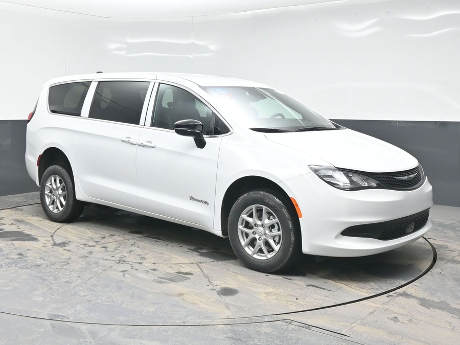 New 2025 Chrysler Voyager LX HCC - BraunAbility Rear Entry Entry Fold Out Manual Ramp