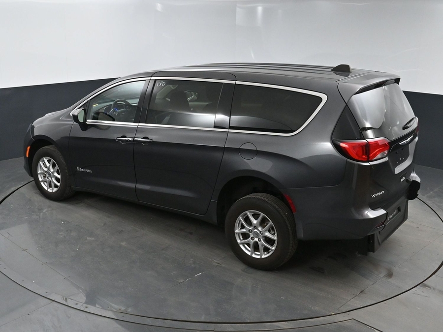 Used 2023 Chrysler Voyager LX CPO - BraunAbility Rear Entry Entry Fold Out Manual Ramp