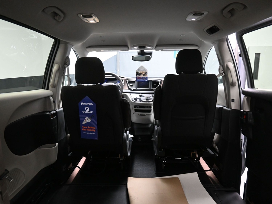 Used 2024 Chrysler Voyager LX - BraunAbility Side Entry Entry In Floor Automatic Ramp