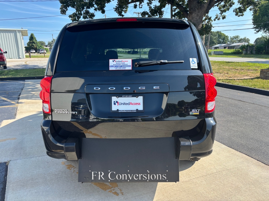 Used 2017 Dodge Grand Caravan SXT - FR Conversions Rear Entry Fold Out Manual Ramp