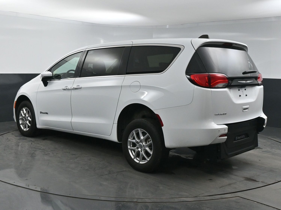Used 2023 Chrysler Voyager LX CPO - BraunAbility Rear Entry Entry Fold Out Manual Ramp