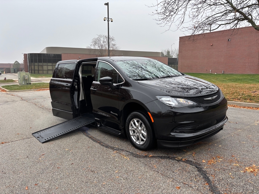 Used 2024 Chrysler Voyager LX - BraunAbility Side Entry Entry In Floor Automatic Ramp