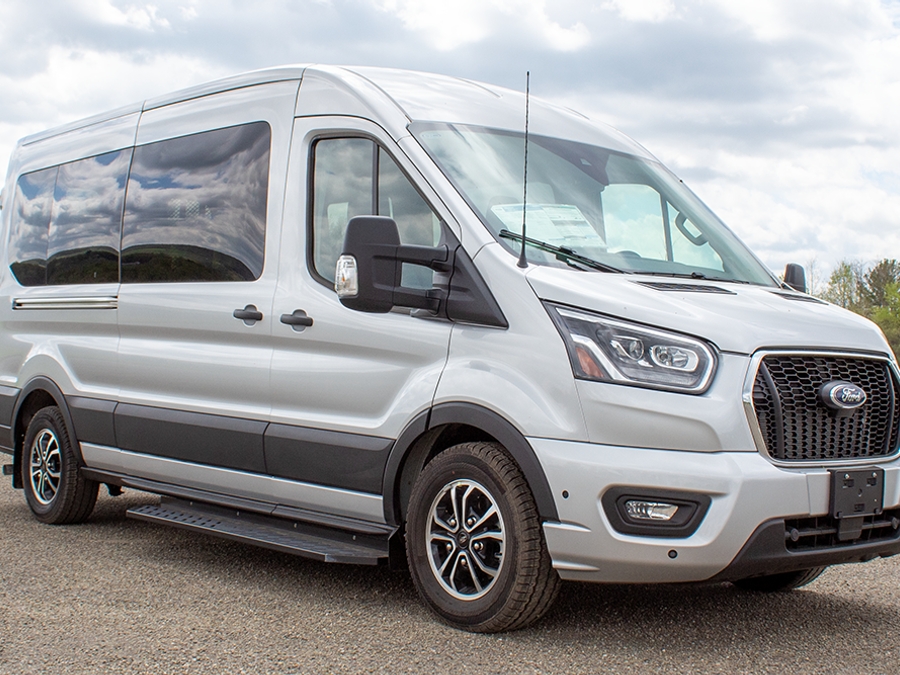 New 2024 Ford Transit 350 XLT - Fenton Mobility Side Entry Entry Lift Automatic Ramp