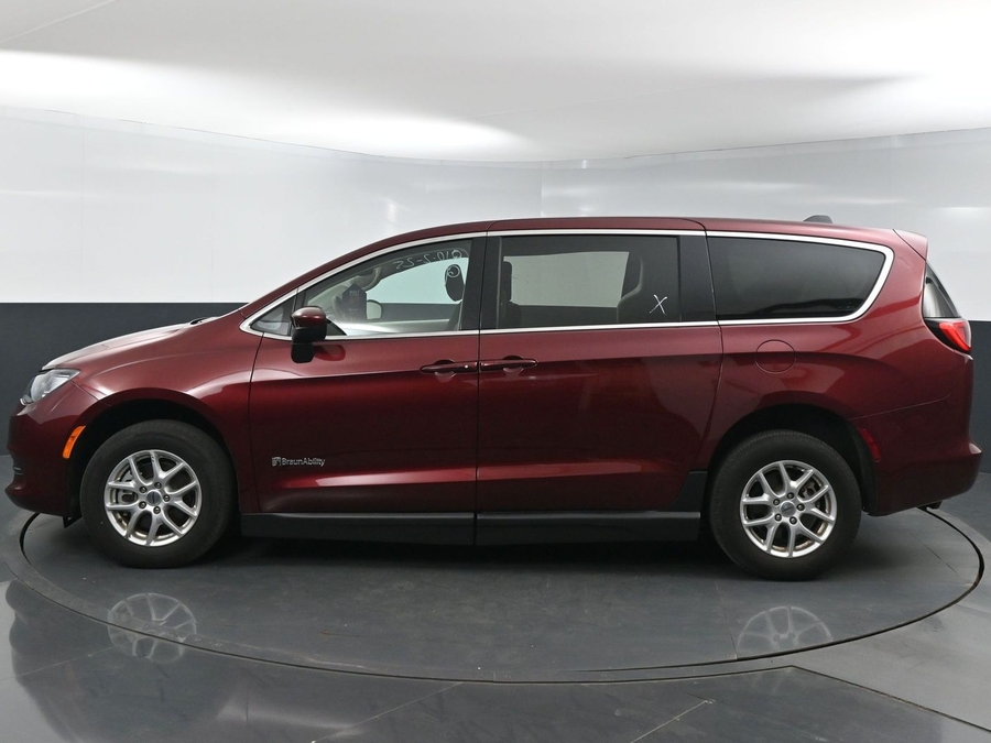 Used 2023 Chrysler Voyager LX - BraunAbility Side Entry Entry Fold Out Manual Ramp