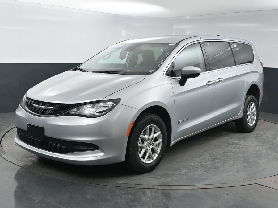 Used 2023 Chrysler Voyager LX CPO - BraunAbility Rear Entry Entry Fold Out Manual Ramp