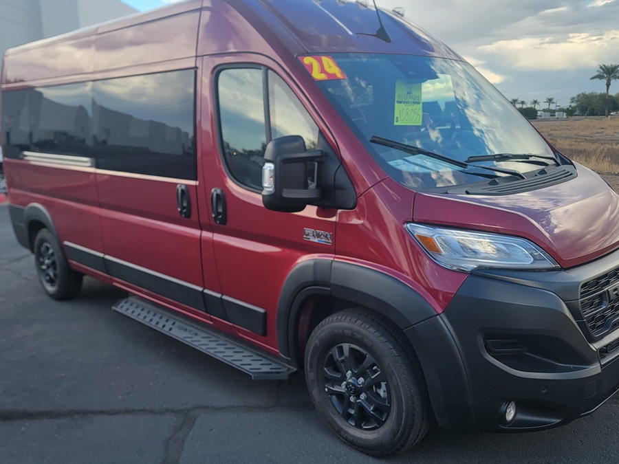 New 2024 Ram ProMaster SLT+ 2500 - Fenton Mobility Side Entry Entry Lift Automatic Ramp