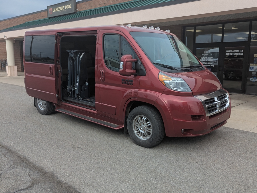 Used 2018 Ram ProMaster 1500 136 WB - OTH Side Entry Entry Lift Automatic Ramp