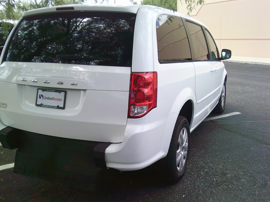 Used 2015 Dodge Grand Caravan SE - FR Conversions Rear Entry Fold Out Manual Ramp