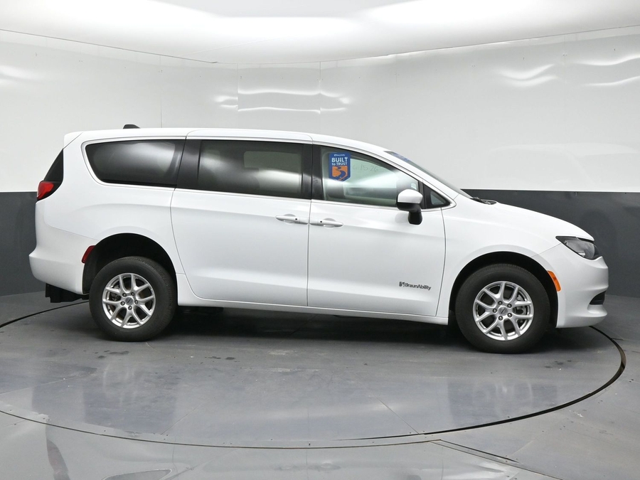 Used 2023 Chrysler Voyager LX - BraunAbility Rear Entry Fold Out Manual Ramp
