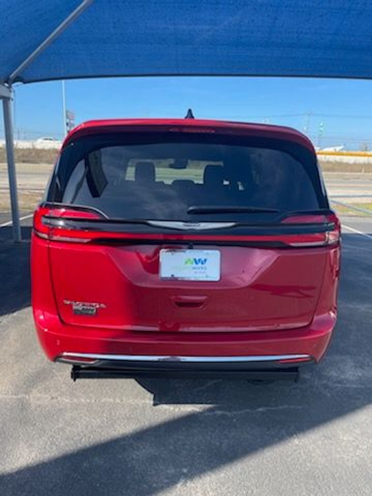 Red Chrysler Pacifica image number 4