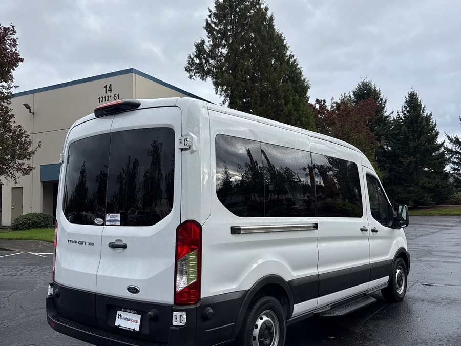 Used 2024 Ford Transit 350 XL MR PASS RWD - OTH Commercial Rear Entry Lift Automatic Ramp