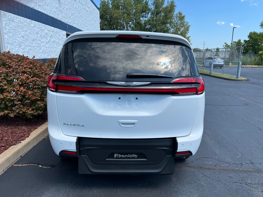 Used 2024 Chrysler Pacifica Touring L - BraunAbility Rear Entry Fold Out Manual Ramp