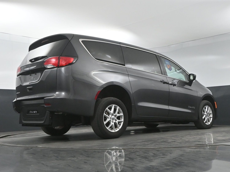 Used 2023 Chrysler Voyager LX - BraunAbility Rear Entry Entry Fold Out Manual Ramp