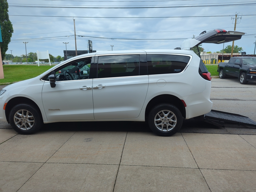 Used 2024 Chrysler Pacifica Touring - BraunAbility Rear Entry Fold Out Manual Ramp