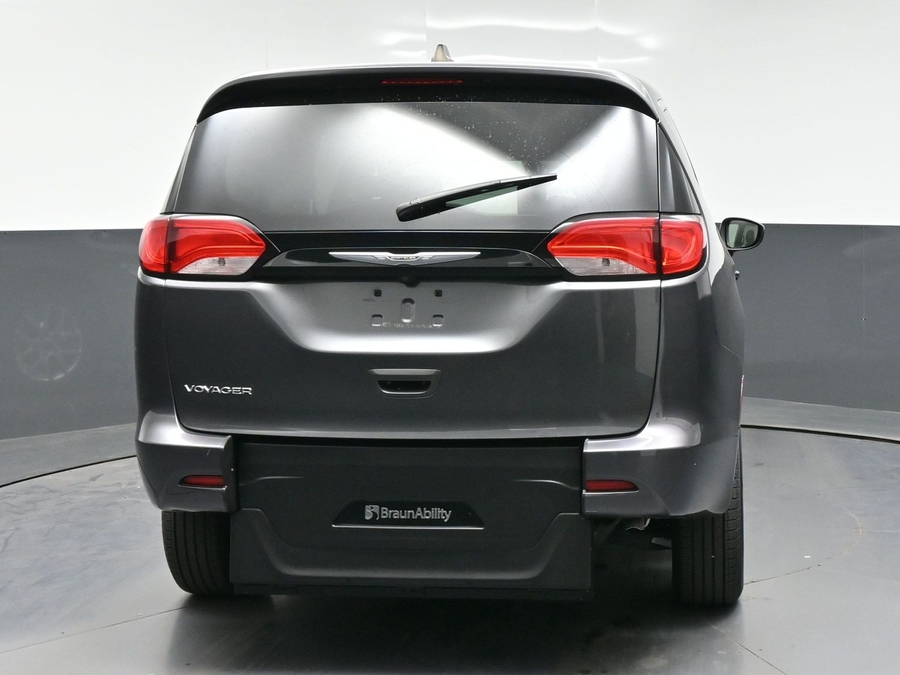 Used 2023 Chrysler Voyager LX - BraunAbility Rear Entry Fold Out Manual Ramp